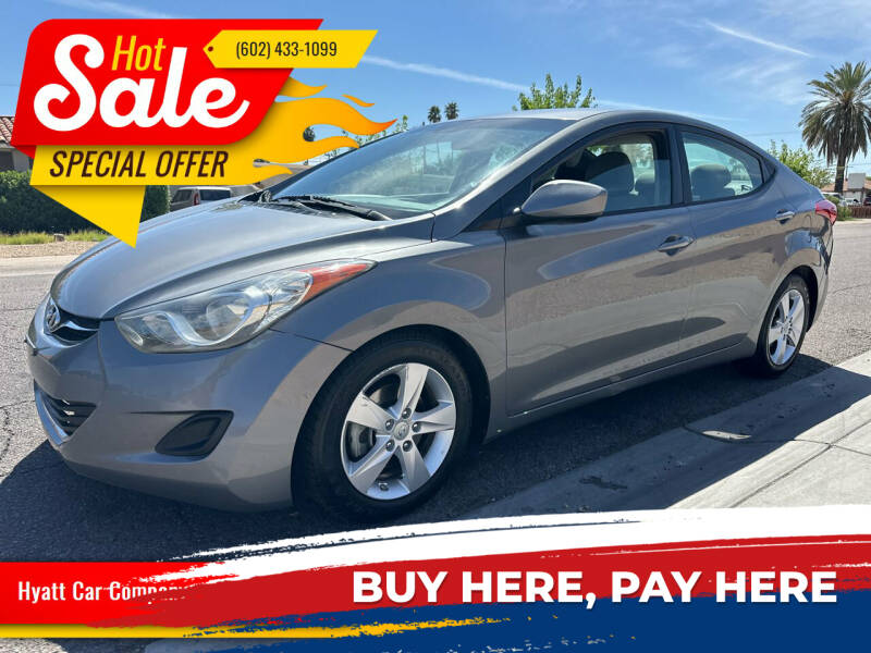 2013 Hyundai Elantra for sale at Hyatt Car Company in Phoenix AZ