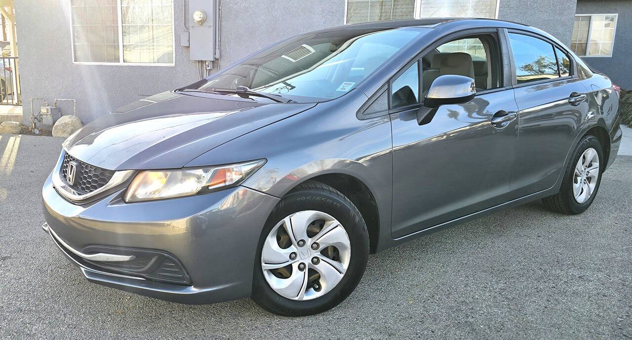 2013 Honda Civic for sale at High Rev Autos in Fontana, CA