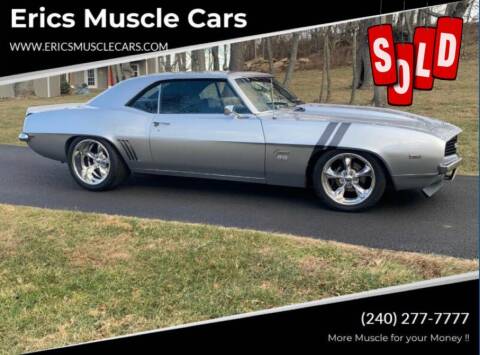 1969 Chevrolet Camaro for sale at Erics Muscle Cars in Clarksburg MD