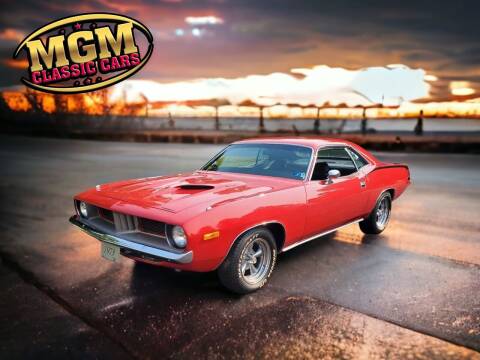 1973 Plymouth Barracuda for sale at MGM CLASSIC CARS in Addison IL