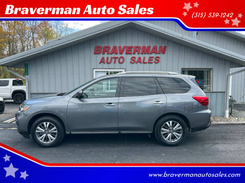 2019 Nissan Pathfinder for sale at Braverman Auto Sales in Waterloo NY