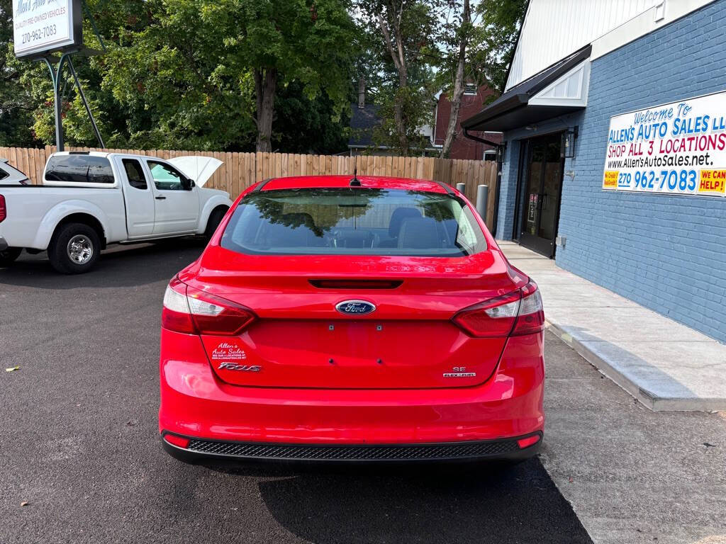 2013 Ford Focus for sale at Michael Johnson @ Allens Auto Sales Hopkinsville in Hopkinsville, KY