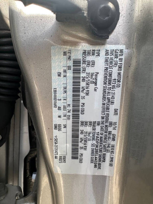 2014 Ford Focus SE