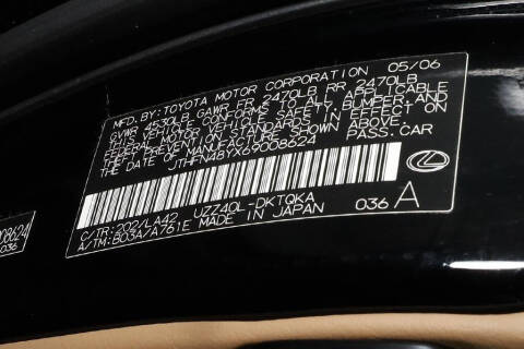 2006 Lexus SC 430