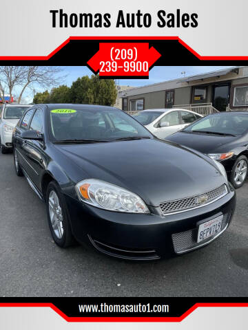 2016 Chevrolet Impala Limited for sale at Thomas Auto Sales in Manteca CA