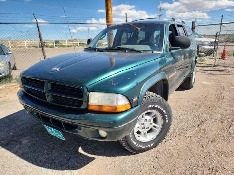 2000 Dodge Durango for sale at PYRAMID MOTORS - Pueblo Lot in Pueblo CO