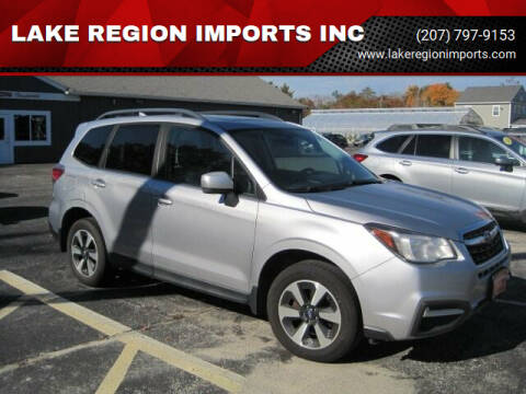 2017 Subaru Forester for sale at LAKE REGION IMPORTS INC in Westbrook ME