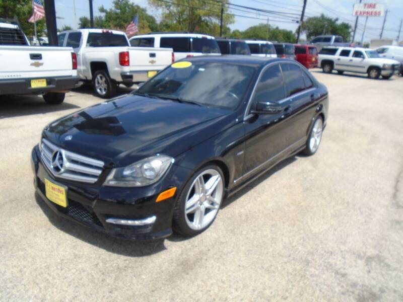 2012 Mercedes-Benz C-Class for sale at BAS MOTORS in Houston TX