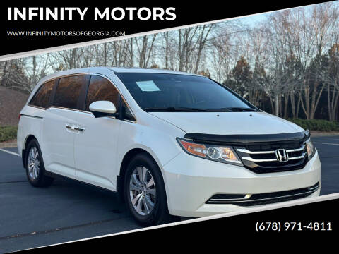 2015 Honda Odyssey for sale at INFINITY MOTORS in Gainesville GA