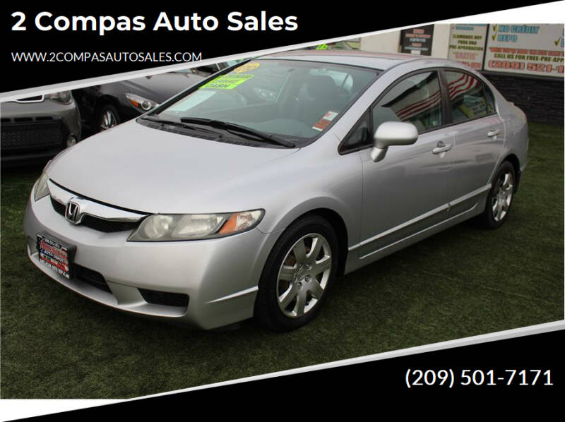 2010 Honda Civic for sale at 2 Compas Auto Sales in Modesto CA