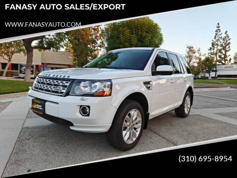 2013 Land Rover LR2 for sale at FANASY AUTO SALES/EXPORT in Yorba Linda CA