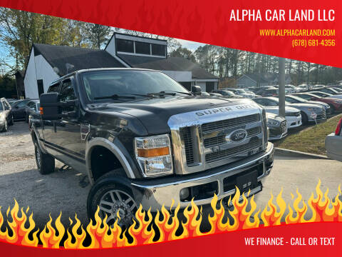 2008 Ford F-250 Super Duty for sale at Alpha Car Land LLC in Snellville GA