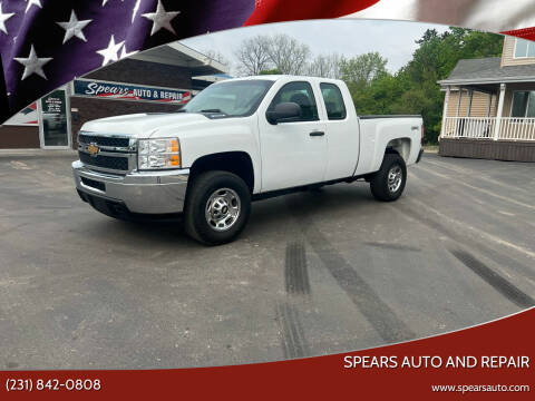 2013 Chevrolet Silverado 2500HD for sale at Spears Auto and Repair in Cadillac MI