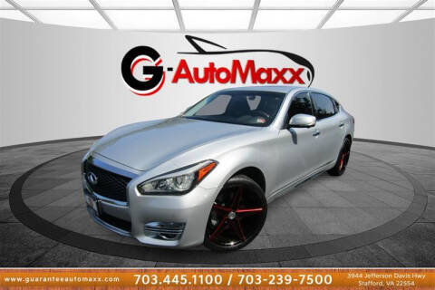 2015 Infiniti Q70L for sale at Guarantee Automaxx in Stafford VA