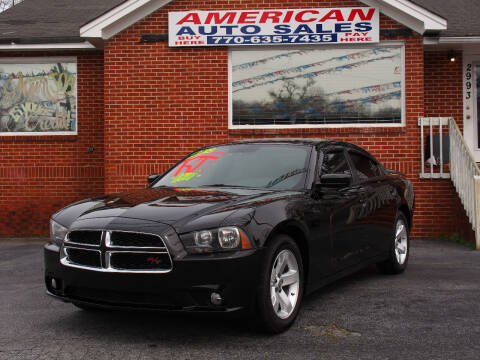 2013 Dodge Charger for sale at AMERICAN AUTO SALES LLC in Austell GA