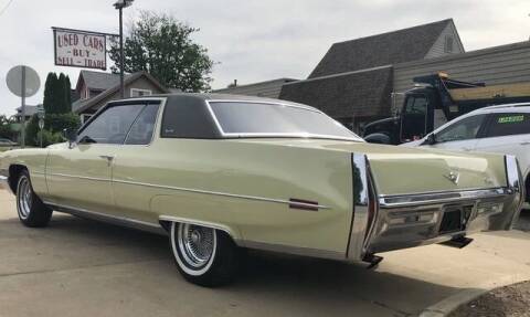 1972 Cadillac DeVille for sale at MICHAEL'S AUTO SALES in Mount Clemens MI