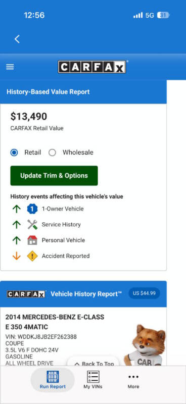 2014 Mercedes-Benz E-Class E 350 4MATIC