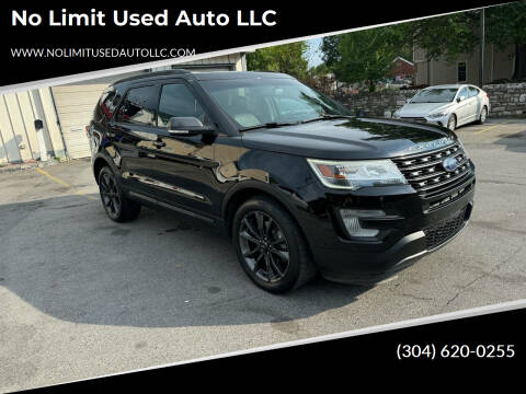 2017 Ford Explorer for sale at No Limit Used Auto LLC in Martinsburg WV