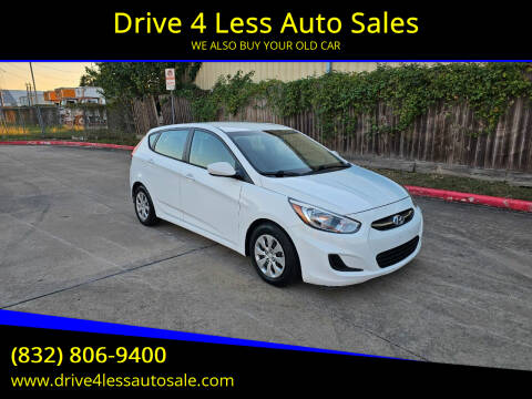 2016 Hyundai Accent for sale at Drive 4 Less Auto Sales in Houston TX