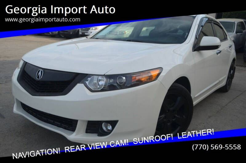 2009 Acura TSX for sale at Georgia Import Auto in Alpharetta GA