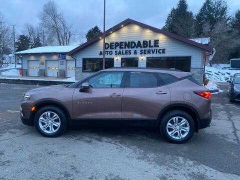 2019 Chevrolet Blazer for sale at Dependable Auto Sales and Service in Binghamton NY