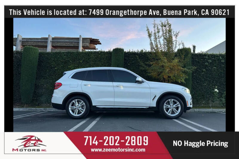 2019 BMW X3 sDrive30i