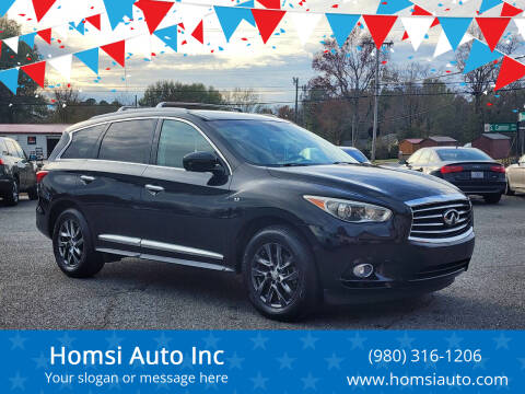 2014 Infiniti QX60 for sale at Homsi Auto Inc in Kannapolis NC