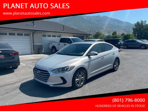 2018 Hyundai Elantra for sale at PLANET AUTO SALES in Lindon UT