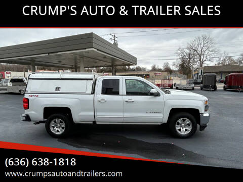 2017 Chevrolet Silverado 1500 for sale at CRUMP'S AUTO & TRAILER SALES in Crystal City MO