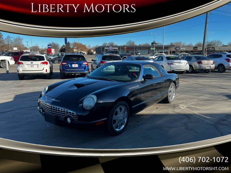 2002 Ford Thunderbird for sale at Liberty Motors in Billings MT