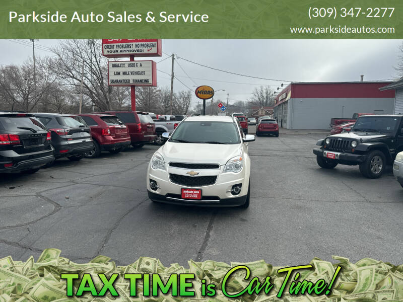 2013 Chevrolet Equinox for sale at Parkside Auto Sales & Service in Pekin IL