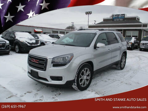 2014 GMC Acadia for sale at Smith and Stanke Auto Sales in Sturgis MI