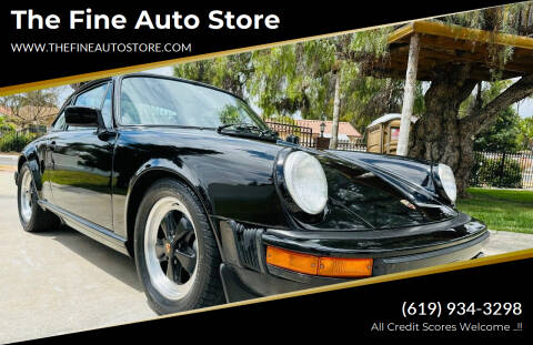 1979 Porsche 911 for sale at The Fine Auto Store in Imperial Beach CA