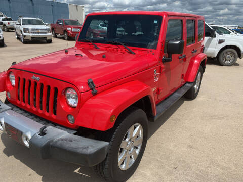 2015 Jeep Wrangler Unlimited for sale at Great Plains Autoplex in Ulysses KS