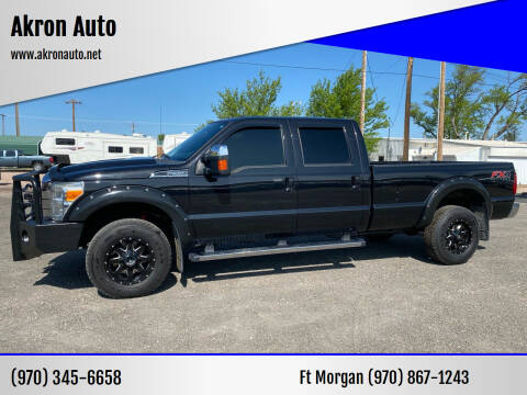 2013 Ford F-350 Super Duty for sale at Akron Auto - Fort Morgan in Fort Morgan CO