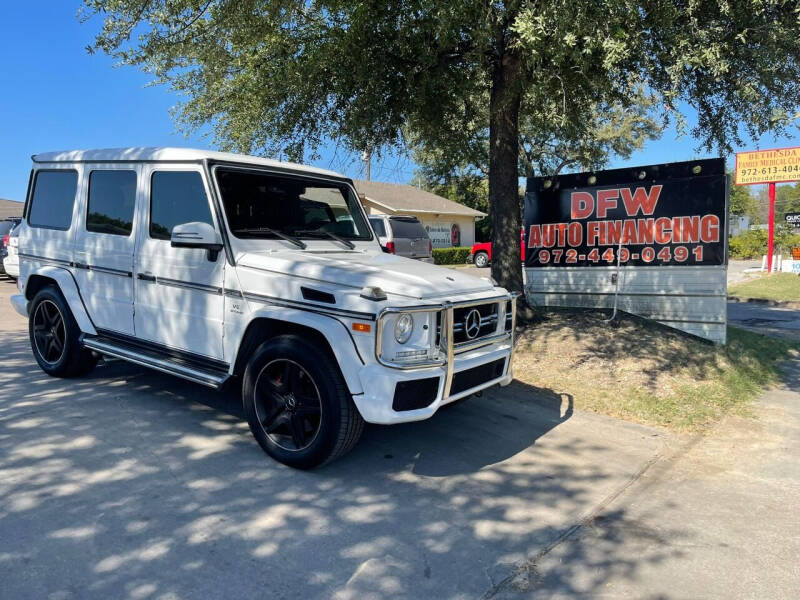 Used 2015 Mercedes-Benz G-Class G63 AMG with VIN WDCYC7DF0FX234893 for sale in Dallas, TX