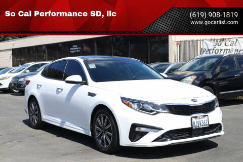2019 Kia Optima for sale at So Cal Performance SD, llc in San Diego CA