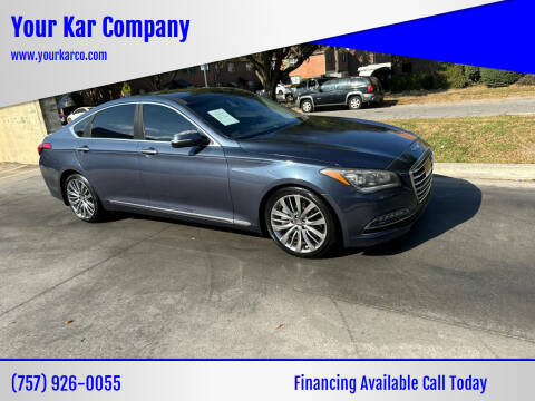 2015 Hyundai Genesis for sale at Your Kar Company in Norfolk VA