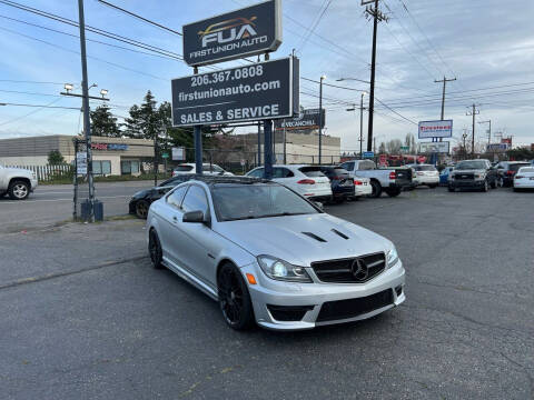 2014 Mercedes-Benz C-Class for sale at First Union Auto in Seattle WA