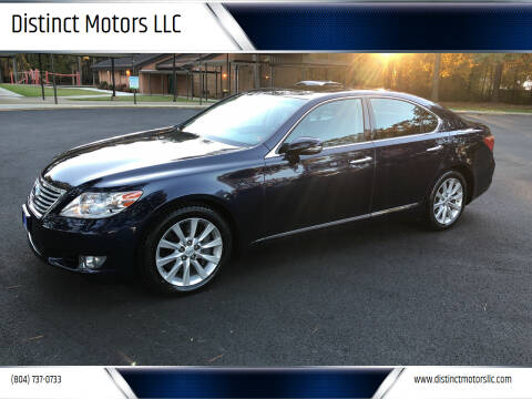 2012 Lexus LS 460 for sale at Distinct Motors LLC in Mechanicsville VA