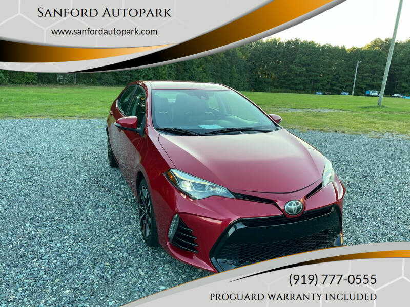 2017 Toyota Corolla for sale at Sanford Autopark in Sanford NC
