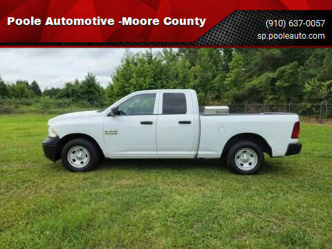 2016 RAM Ram Pickup 1500 for sale at Poole Automotive in Laurinburg NC