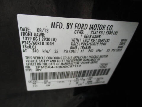 2013 Ford Edge SEL