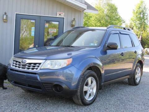 2011 Subaru Forester for sale at CROSS COUNTRY ENTERPRISE in Hop Bottom PA