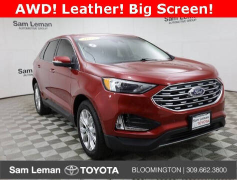 2022 Ford Edge for sale at Sam Leman Mazda in Bloomington IL