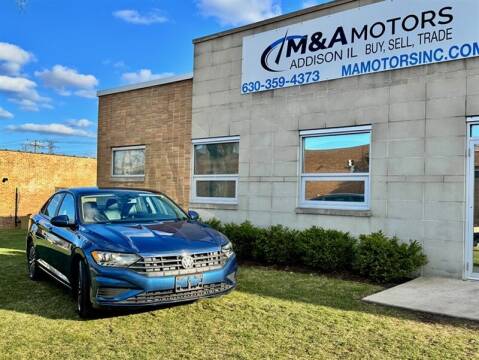 2019 Volkswagen Jetta for sale at M & A Motors in Addison IL
