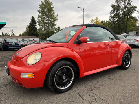 2003 Volkswagen New Beetle Convertible for sale at Issy Auto Sales in Portland OR