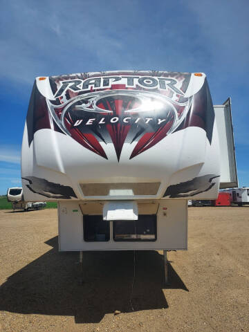 2011 KEYSTONE  TOY HAULER RAPTOR  VELOCITY  RP4014LEV11 for sale at Venture Motor in Madison SD