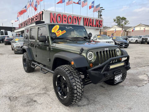 2008 Jeep Wrangler Unlimited for sale at Giant Auto Mart 2 in Houston TX