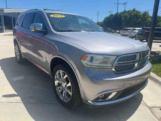 2017 Dodge Durango for sale at ORCHARD LAKE AUTO SALES INC in Farmington Hills, MI